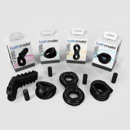 Colección de anillos de pene Vibe Bathmate: Tickle, Strength, Eight y Stretch