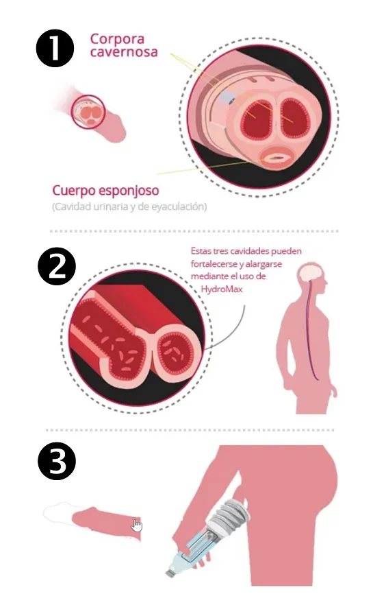 Cómo agrandar el pene con Jelqing y una hidrobomba